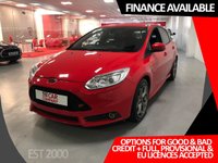 USED 2012 62 FORD FOCUS 2.0 ST-3 5d 247 BHP * PARKING SENSORS * CLIMATE * LEATHER TRIM * 18 INCH ALLOYS *