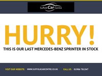 USED 2010 60 MERCEDES-BENZ SPRINTER 2.1 213 CDI MWB 129 BHP www.suffolkcarcentre.co.uk - Located at Ilketshall