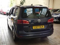 USED 2017 17 VOLKSWAGEN SHARAN 2.0 SE NAV TDI BLUEMOTION TECHNOLOGY DSG 5d 148 BHP ULEZ Exempt. 7  Seats, Auto,Sat Nav