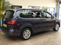 USED 2017 17 VOLKSWAGEN SHARAN 2.0 SE NAV TDI BLUEMOTION TECHNOLOGY DSG 5d 148 BHP ULEZ Exempt. 7  Seats, Auto,Sat Nav