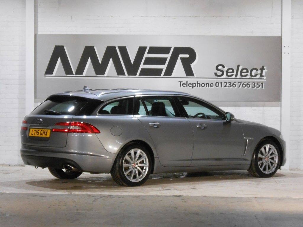 USED 2015 15 JAGUAR XF 2.2 D PREMIUM LUXURY SPORTBRAKE 5d 200 BHP 
