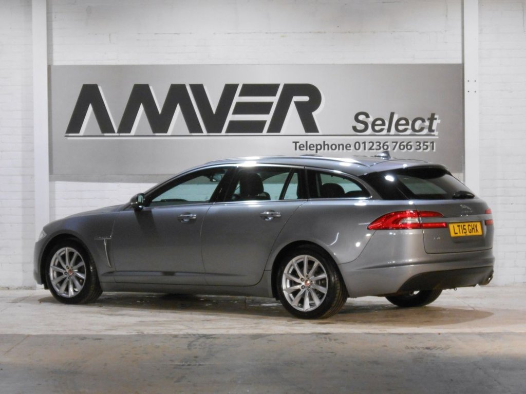 USED 2015 15 JAGUAR XF 2.2 D PREMIUM LUXURY SPORTBRAKE 5d 200 BHP 