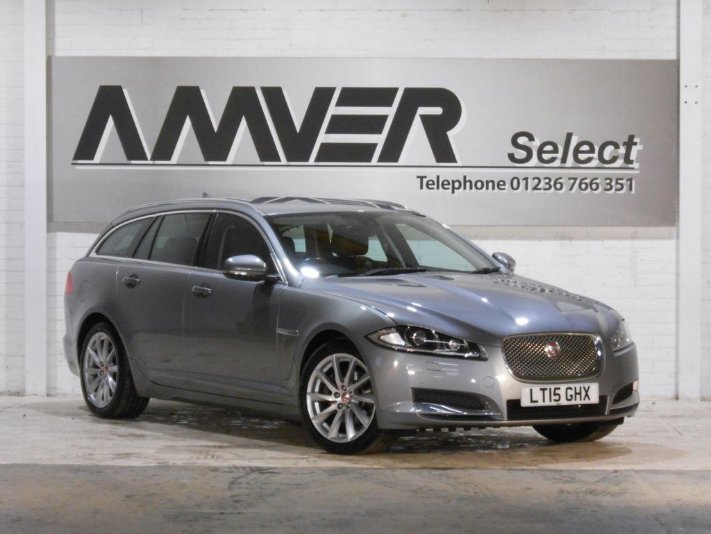 USED 2015 15 JAGUAR XF 2.2 D PREMIUM LUXURY SPORTBRAKE 5d 200 BHP 