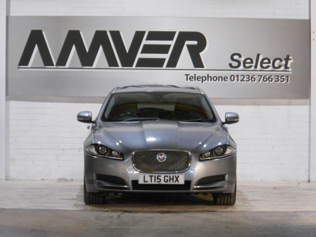 USED 2015 15 JAGUAR XF 2.2 D PREMIUM LUXURY SPORTBRAKE 5d 200 BHP 