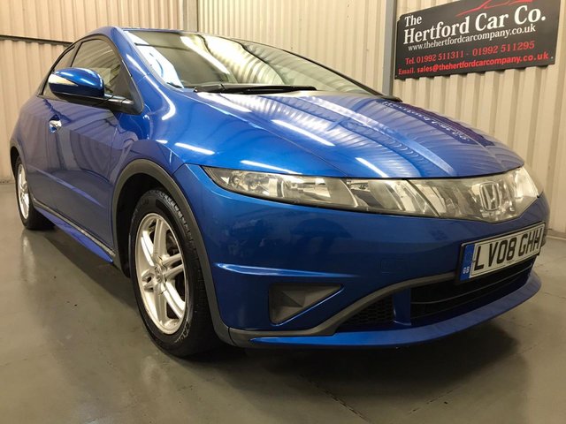 2008 08 Honda Civic 1.3 I-DSI SE PLUS 5d 82 BHP
