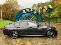 USED 2019 69 BMW 3 SERIES 2.0 320D M SPORT 4d 188 BHP STUNNING (NEW SHAPE) HUGE SPECIFICATION BMW 320 D M/SPORT AUTOMATIC - FINISHED CARBON BLACK SAPPHIRE METALLIC WITH FULL BLACK LEATHER INTERIOR