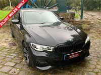 USED 2019 69 BMW 3 SERIES 2.0 320D M SPORT 4d 188 BHP STUNNING (NEW SHAPE) HUGE SPECIFICATION BMW 320 D M/SPORT AUTOMATIC - FINISHED CARBON BLACK SAPPHIRE METALLIC WITH FULL BLACK LEATHER INTERIOR
