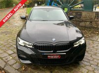 USED 2019 69 BMW 3 SERIES 2.0 320D M SPORT 4d 188 BHP STUNNING (NEW SHAPE) HUGE SPECIFICATION BMW 320 D M/SPORT AUTOMATIC - FINISHED CARBON BLACK SAPPHIRE METALLIC WITH FULL BLACK LEATHER INTERIOR