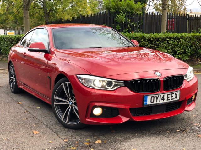 2014 14 BMW 4 Series 3.0L 430D M SPORT 2d AUTO 255 BHP