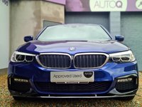 USED 2017 17 BMW 5 SERIES 2.0 530E M SPORT 4d 249 BHP DIGITAL DASH + SATNAV + AUTO