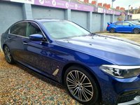 USED 2017 17 BMW 5 SERIES 2.0 530E M SPORT 4d 249 BHP DIGITAL DASH + SATNAV + AUTO