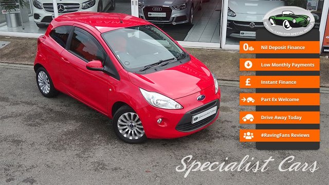 2015 15 Ford Ka 1.2 ZETEC 3d 69 BHP