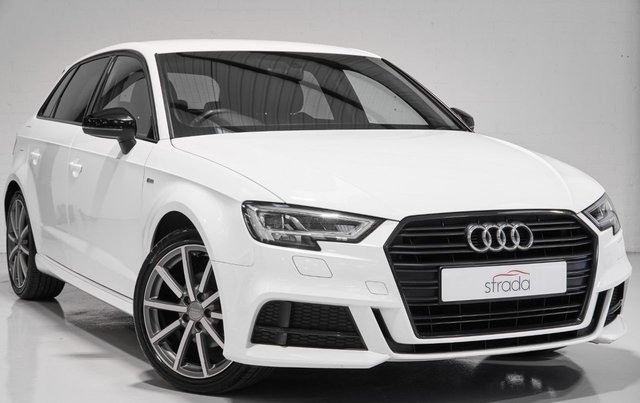 2017 17 Audi A3 1.4 TFSI BLACK EDITION 5d 148 BHP