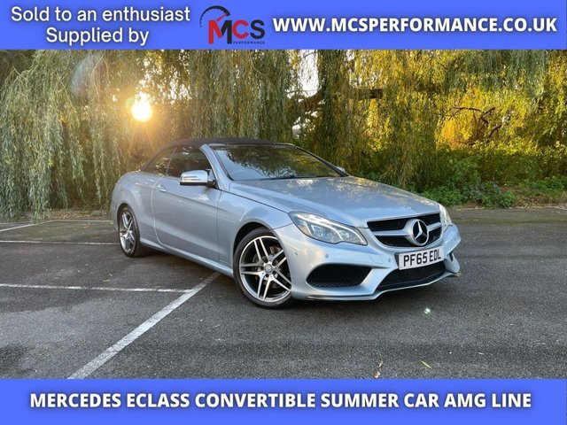 2015 65 MERCEDES-BENZ E-CLASS 2.1 E220 BLUETEC AMG LINE 2d 174 BHP Nappa Leather, Airscarf