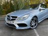 USED 2015 65 MERCEDES-BENZ E-CLASS 2.1 E220 BLUETEC AMG LINE 2d 174 BHP Nappa Leather, Airscarf