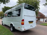 USED 2001 Y MERCEDES-BENZ SPRINTER 2.2 413 CDI  127 BHP 413 CDI 2.2 LWB MINIBUS TWIN WHEELS