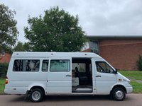 USED 2001 Y MERCEDES-BENZ SPRINTER 2.2 413 CDI  127 BHP 413 CDI 2.2 LWB MINIBUS TWIN WHEELS