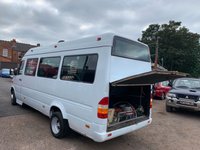 USED 2001 Y MERCEDES-BENZ SPRINTER 2.2 413 CDI  127 BHP 413 CDI 2.2 LWB MINIBUS TWIN WHEELS