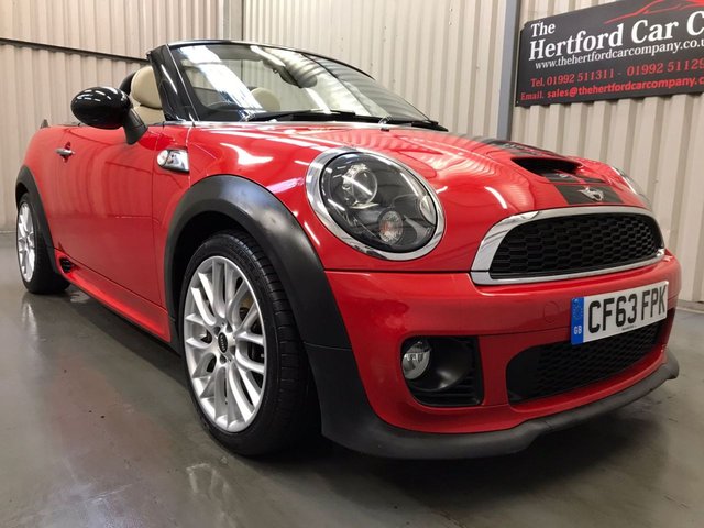 2014 63 MINI Roadster 1.6 COOPER S 2d 181 BHP