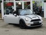 USED 2014 63 MINI CONVERTIBLE 1.6 COOPER S 2d 184 BHP Finished in SILVER WHITE with BLACK HEATED PART LEATHER trim. This retro styled and funky looking MINI Convertible will be a real hit. Great fun to drive. Buy today at winter prices to enjoy in the summer months. Features include Part Leather Heated Seats, Bi Xenon Lights, Park Sensors, Cruise Control, 17" Alloys, DAB Radio, B/Tooth, Climate and much more. Dealer serviced at 17802 miles, 33238 miles, 35030 miles, 37992 miles, 40029 miles 41451 miles and on arrival at 43731 miles.