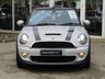 USED 2014 63 MINI CONVERTIBLE 1.6 COOPER S 2d 184 BHP Finished in SILVER WHITE with BLACK HEATED PART LEATHER trim. This retro styled and funky looking MINI Convertible will be a real hit. Great fun to drive. Buy today at winter prices to enjoy in the summer months. Features include Part Leather Heated Seats, Bi Xenon Lights, Park Sensors, Cruise Control, 17" Alloys, DAB Radio, B/Tooth, Climate and much more. Dealer serviced at 17802 miles, 33238 miles, 35030 miles, 37992 miles, 40029 miles 41451 miles and on arrival at 43731 miles.