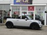USED 2014 63 MINI CONVERTIBLE 1.6 COOPER S 2d 184 BHP Finished in SILVER WHITE with BLACK HEATED PART LEATHER trim. This retro styled and funky looking MINI Convertible will be a real hit. Great fun to drive. Buy today at winter prices to enjoy in the summer months. Features include Part Leather Heated Seats, Bi Xenon Lights, Park Sensors, Cruise Control, 17" Alloys, DAB Radio, B/Tooth, Climate and much more. Dealer serviced at 17802 miles, 33238 miles, 35030 miles, 37992 miles, 40029 miles 41451 miles and on arrival at 43731 miles.