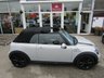 USED 2014 63 MINI CONVERTIBLE 1.6 COOPER S 2d 184 BHP Finished in SILVER WHITE with BLACK HEATED PART LEATHER trim. This retro styled and funky looking MINI Convertible will be a real hit. Great fun to drive. Buy today at winter prices to enjoy in the summer months. Features include Part Leather Heated Seats, Bi Xenon Lights, Park Sensors, Cruise Control, 17" Alloys, DAB Radio, B/Tooth, Climate and much more. Dealer serviced at 17802 miles, 33238 miles, 35030 miles, 37992 miles, 40029 miles 41451 miles and on arrival at 43731 miles.