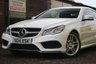 USED 2014 14 MERCEDES-BENZ E-CLASS 2.1 E220 CDI AMG SPORT 2d 170 BHP SERVICED & MOT'D IN OCT 2022