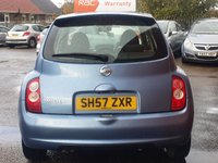USED 2007 57 NISSAN MICRA 1.2 ACENTA 5d 80 BHP 