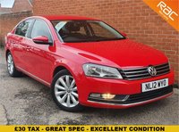 USED 2012 12 VOLKSWAGEN PASSAT 2.0 SE TDI BLUEMOTION TECHNOLOGY 4d 139 BHP 