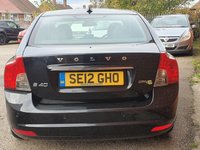 USED 2012 12 VOLVO S40 1.6 DRIVE SE LUX EDITION S/S 4d NAV 