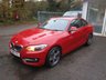 USED 2015 15 BMW 2 SERIES 2.0 218D SPORT 2d 141 BHP *NEARLY &pound;3,000 EXTRAS* *Optional extra Electric Sunroof + Full Dakota Leather Seats* Full Service History + Just Serviced, One Previous Owner, MOT until June 2022, Great fuel economy! Only &pound;30 Road Tax! Diesel