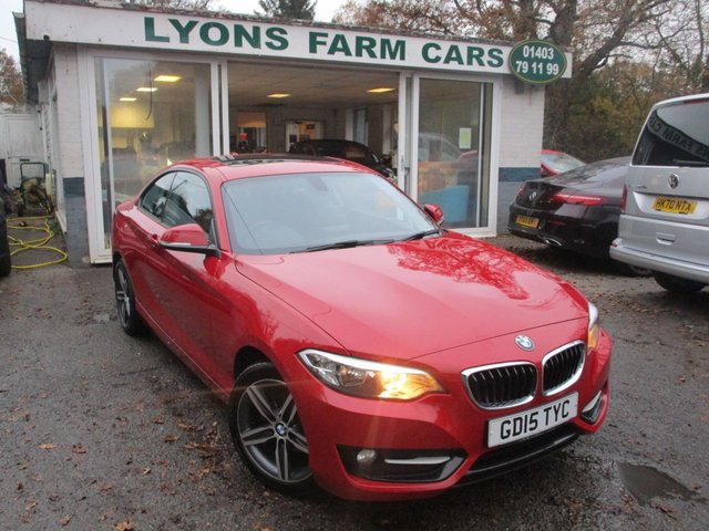 2015 15 BMW 2 Series 2.0 218D SPORT 2d 141 BHP *NEARLY &pound;3,000 EXTRAS*