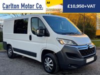 USED 2016 65 CITROEN RELAY 30 L1H1 ENTERPRISE HDI [ 9 SEAT / WINDOW VAN ]  Air Con & Cruise