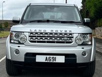 USED 2012 62 LAND ROVER DISCOVERY 3.0 4 SDV6 HSE 5d 255 BHP Black Leather, NAV, 20" Alloys