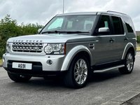 USED 2012 62 LAND ROVER DISCOVERY 3.0 4 SDV6 HSE 5d 255 BHP Black Leather, NAV, 20" Alloys