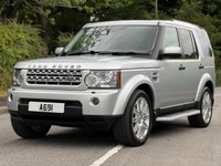 USED 2012 62 LAND ROVER DISCOVERY 3.0 4 SDV6 HSE 5d 255 BHP Black Leather, NAV, 20" Alloys