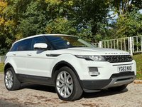USED 2013 63 LAND ROVER RANGE ROVER EVOQUE 2.2 SD4 PURE TECH 5d 190 BHP FULL HISTORY + 2 KEYS + SATNAV