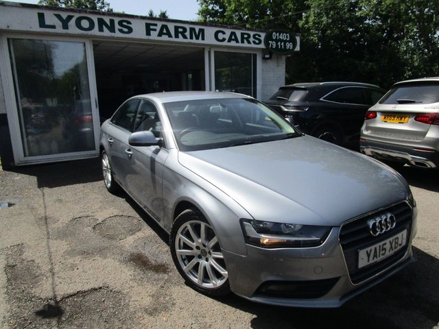2015 15 Audi A4 2.0 TDI SE TECHNIK 4d 148 BHP AUTOMATIC