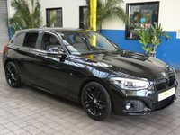 USED 2019 19 BMW 1 SERIES 1.5 116D M SPORT 5d 114 BHP SAT NAV FULL LEATHER HEATED SEATS