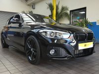 USED 2019 19 BMW 1 SERIES 1.5 116D M SPORT 5d 114 BHP SAT NAV FULL LEATHER HEATED SEATS