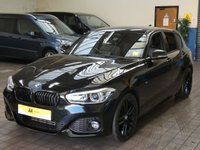 USED 2019 19 BMW 1 SERIES 1.5 116D M SPORT 5d 114 BHP SAT NAV FULL LEATHER HEATED SEATS