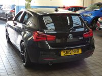 USED 2019 19 BMW 1 SERIES 1.5 116D M SPORT 5d 114 BHP SAT NAV FULL LEATHER HEATED SEATS