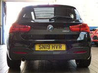 USED 2019 19 BMW 1 SERIES 1.5 116D M SPORT 5d 114 BHP SAT NAV FULL LEATHER HEATED SEATS