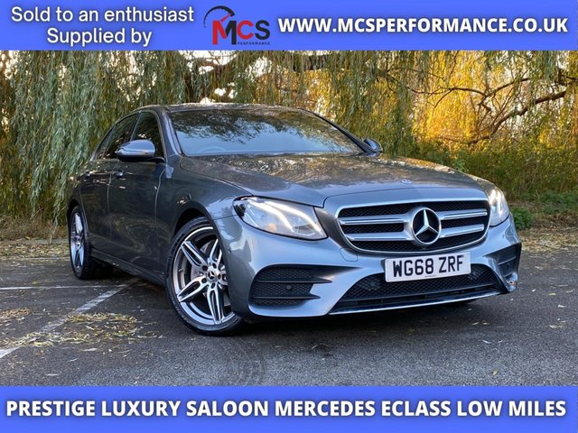 2018 68 MERCEDES-BENZ E-CLASS 2.0 E 200 AMG LINE 4d 181 BHP INTERIOR LED LIGHTS