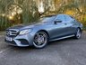 USED 2018 68 MERCEDES-BENZ E-CLASS 2.0 E 200 AMG LINE 4d 181 BHP INTERIOR LED LIGHTS