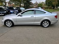 USED 2013 63 MERCEDES-BENZ C CLASS 2.1 C220 CDI BLUEEFFICIENCY EXECUTIVE SE 2d 168 BHP Great Specification C-Class Sports Coupe With Full Service History !