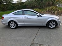 USED 2013 63 MERCEDES-BENZ C CLASS 2.1 C220 CDI BLUEEFFICIENCY EXECUTIVE SE 2d 168 BHP Great Specification C-Class Sports Coupe With Full Service History !