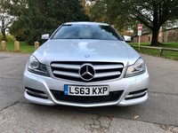 USED 2013 63 MERCEDES-BENZ C CLASS 2.1 C220 CDI BLUEEFFICIENCY EXECUTIVE SE 2d 168 BHP Great Specification C-Class Sports Coupe With Full Service History !