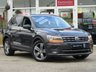 USED 2018 18 VOLKSWAGEN TIGUAN 2.0 SEL TDI BLUEMOTION TECHNOLOGY DSG 5d 148 BHP Finished in URANO GREY with contrasting HEATED EBONY ALCANTARA LEATHER trim. This high spec Tiguan has a more sophisticated look to add to its high quality interior and high spec. In short this Tiguan is spacious, comfortable and great to drive, while its raised driving position gives you a great view. Features include, Virtual Dash, Heated Alcantara Leather, Sat Nav, DAB Radio, 19" ALLOYS, Apple Play, Cruise, Park Sensors and more. Dealer serviced at 18736miles, 56378 miles and at 66483 miles